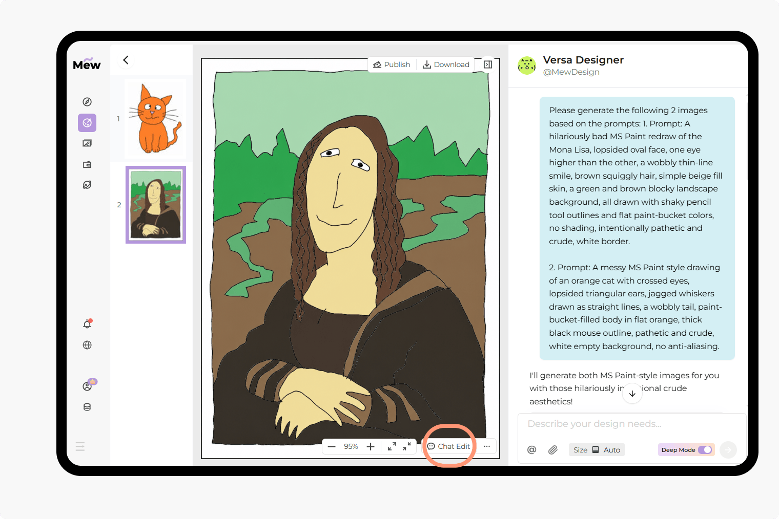 create ms paint style image ai steps