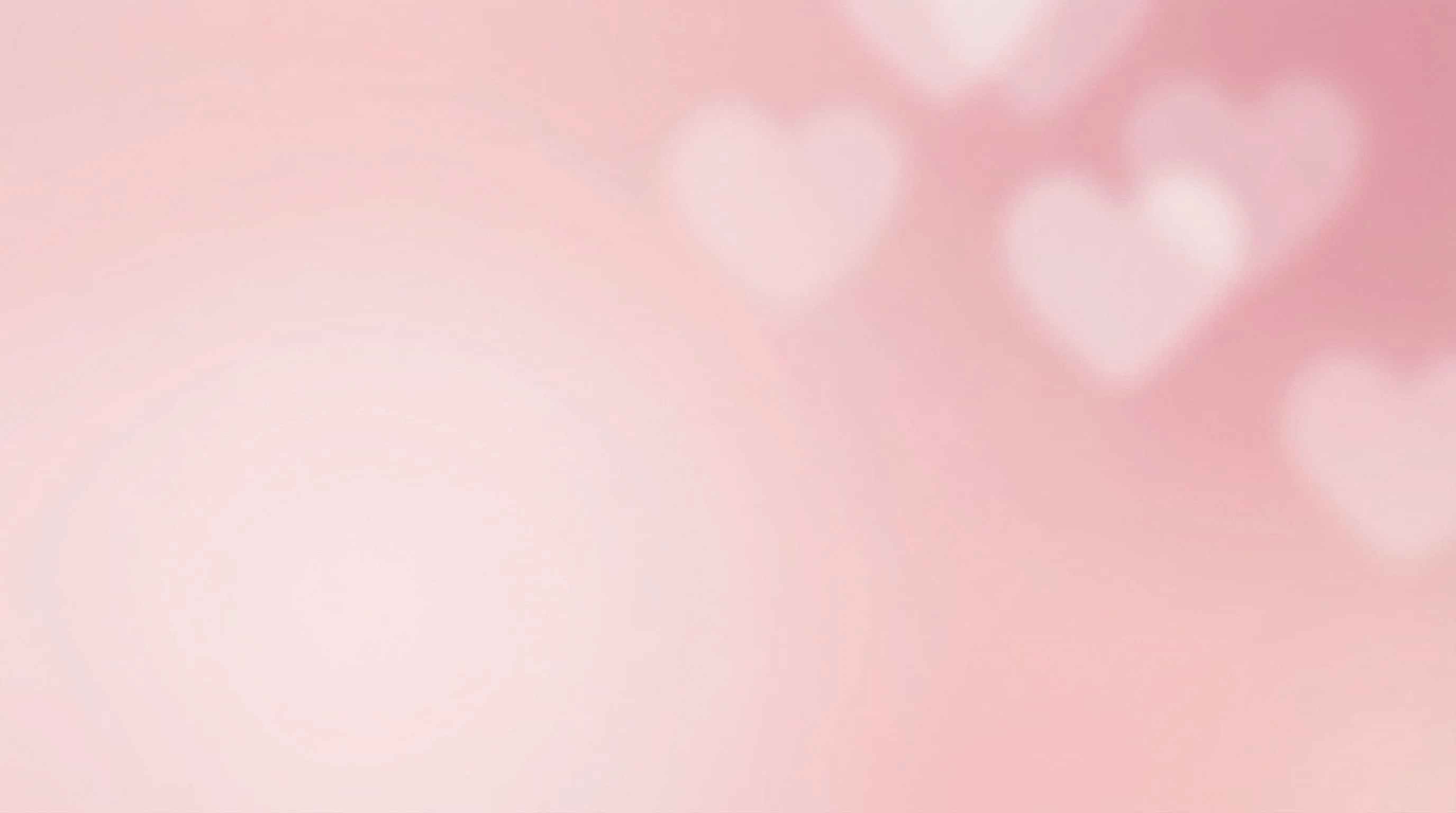 fond dégradé de cœurs roses