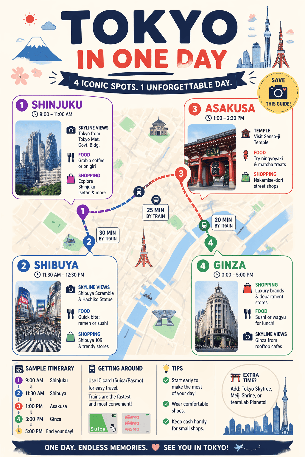 Tokyo guide map generated by gpt image 2