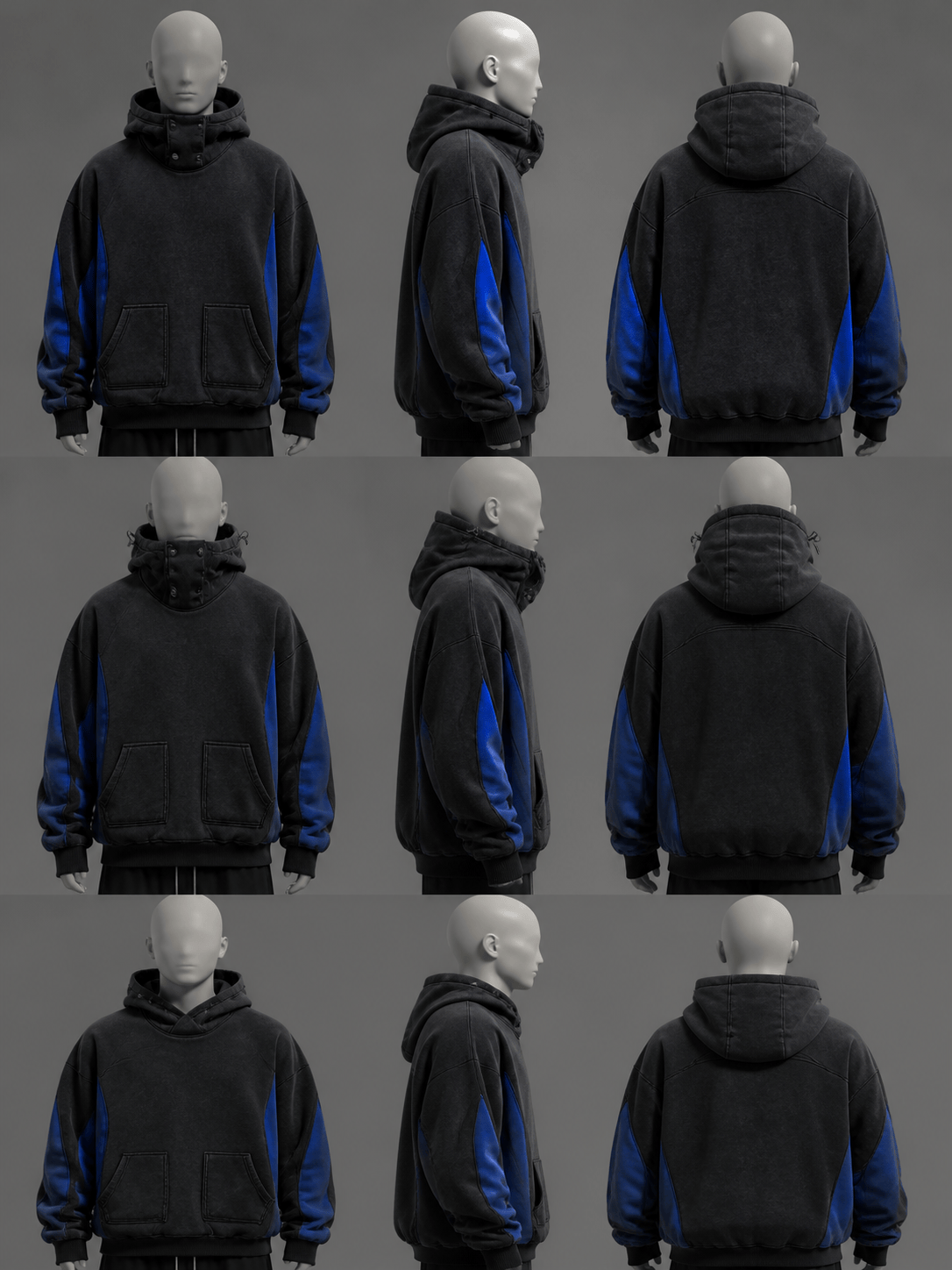 AI 3D streetwear clothing design