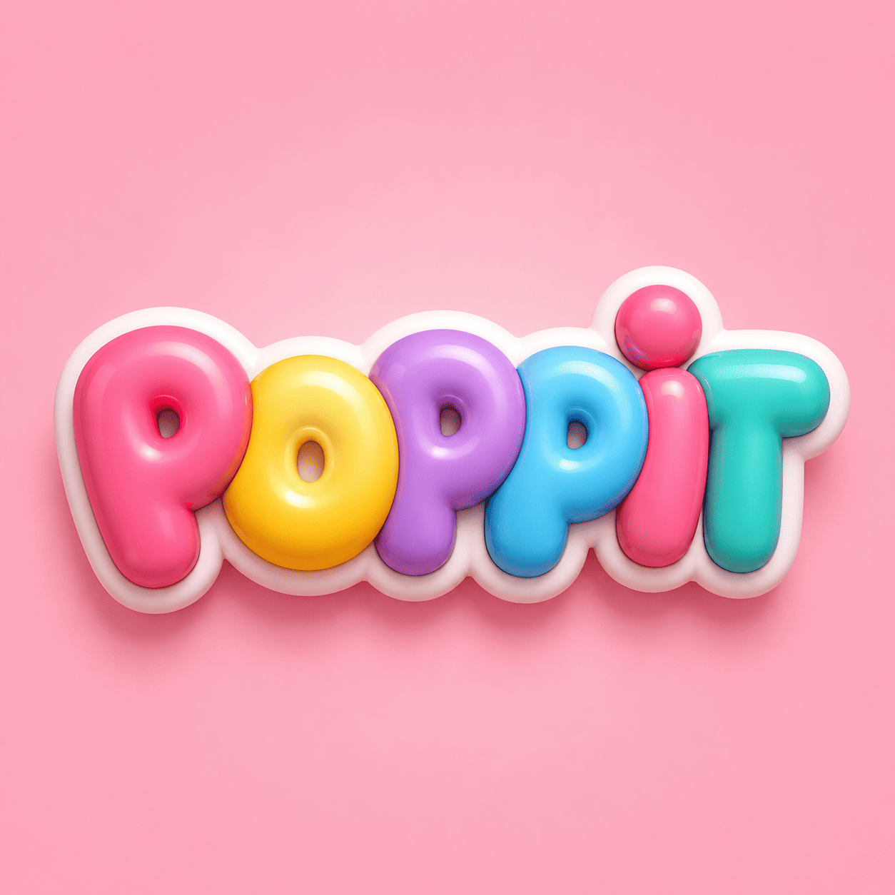 AI 3D wordmark