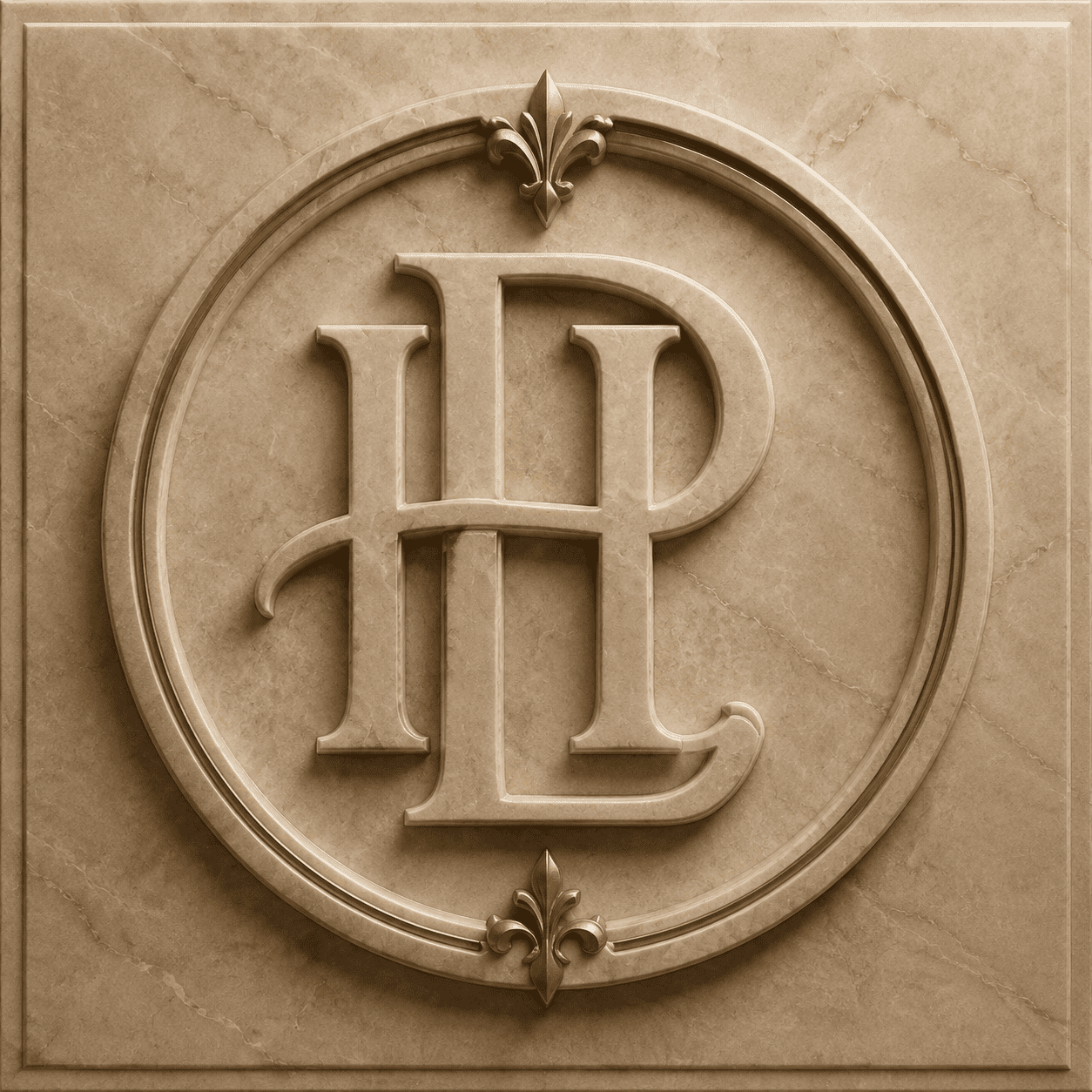 AI 3D emblem logo