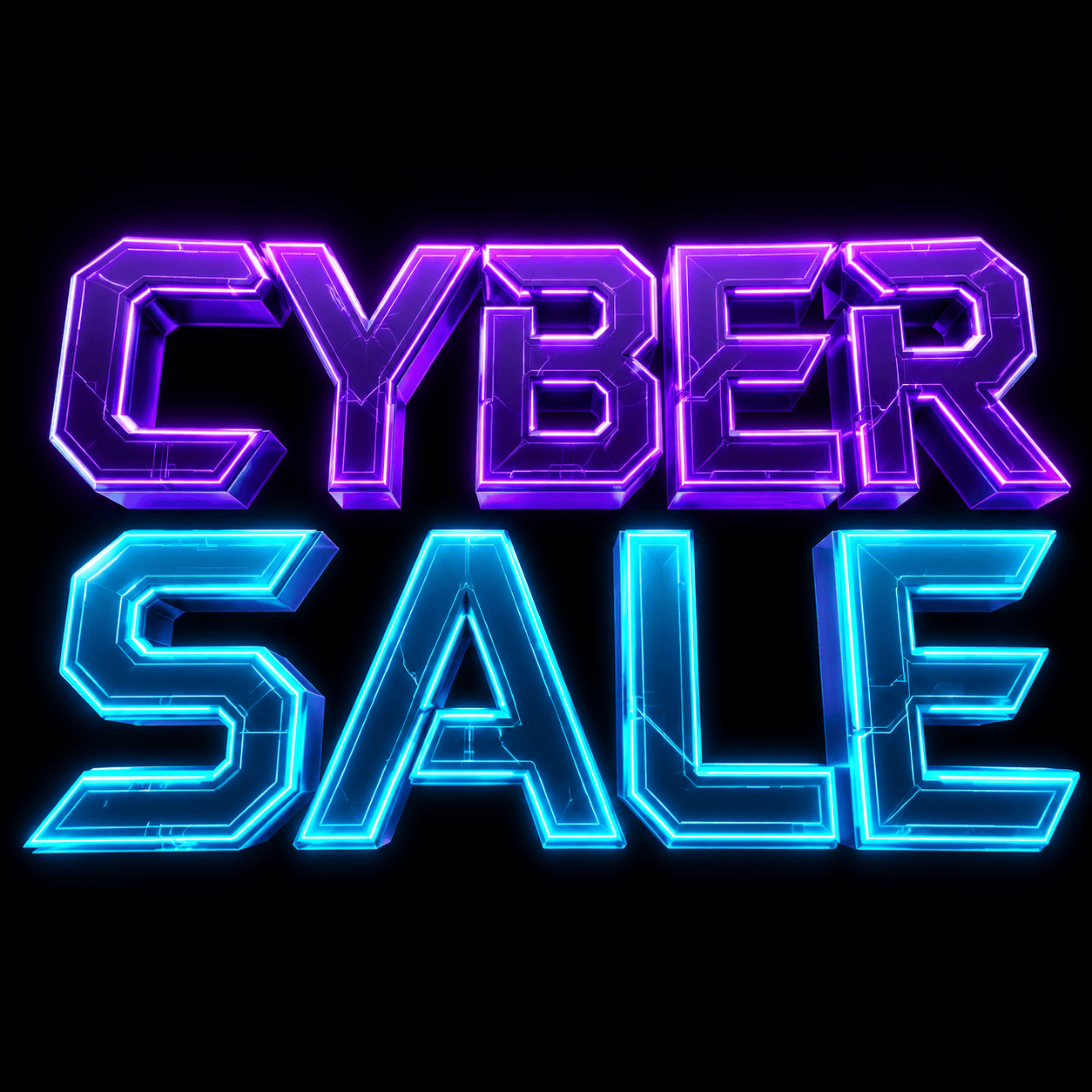 Neon 3D text maker