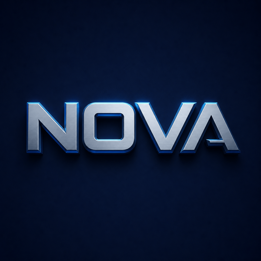 Chrome AI 3D wordmark