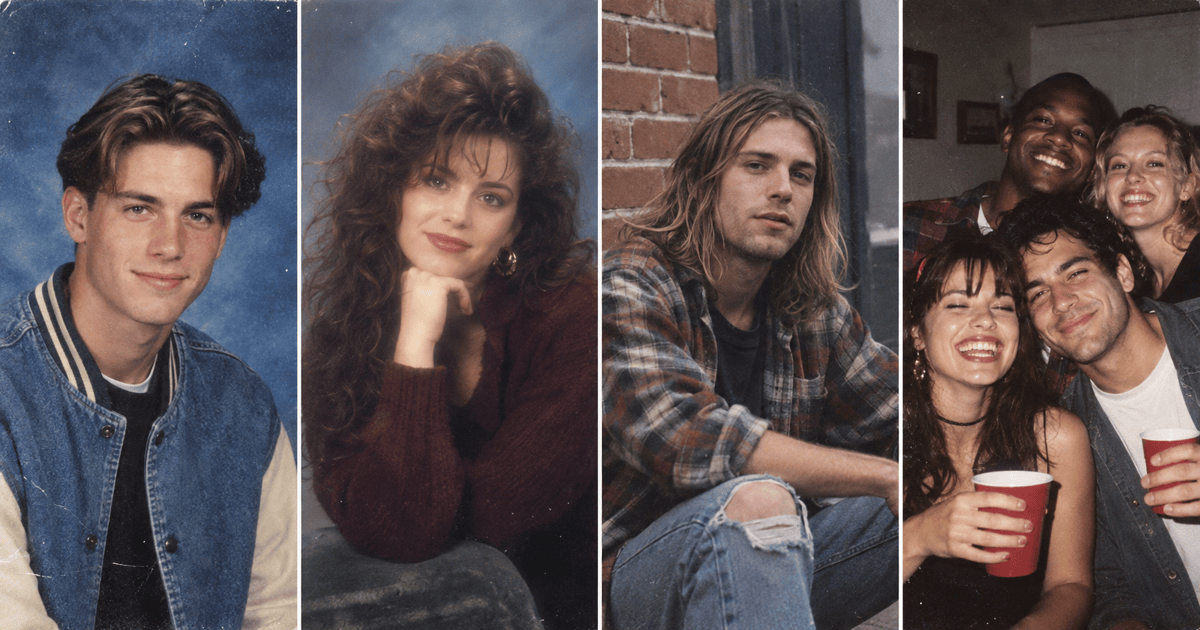 AI 90s Photo Generator