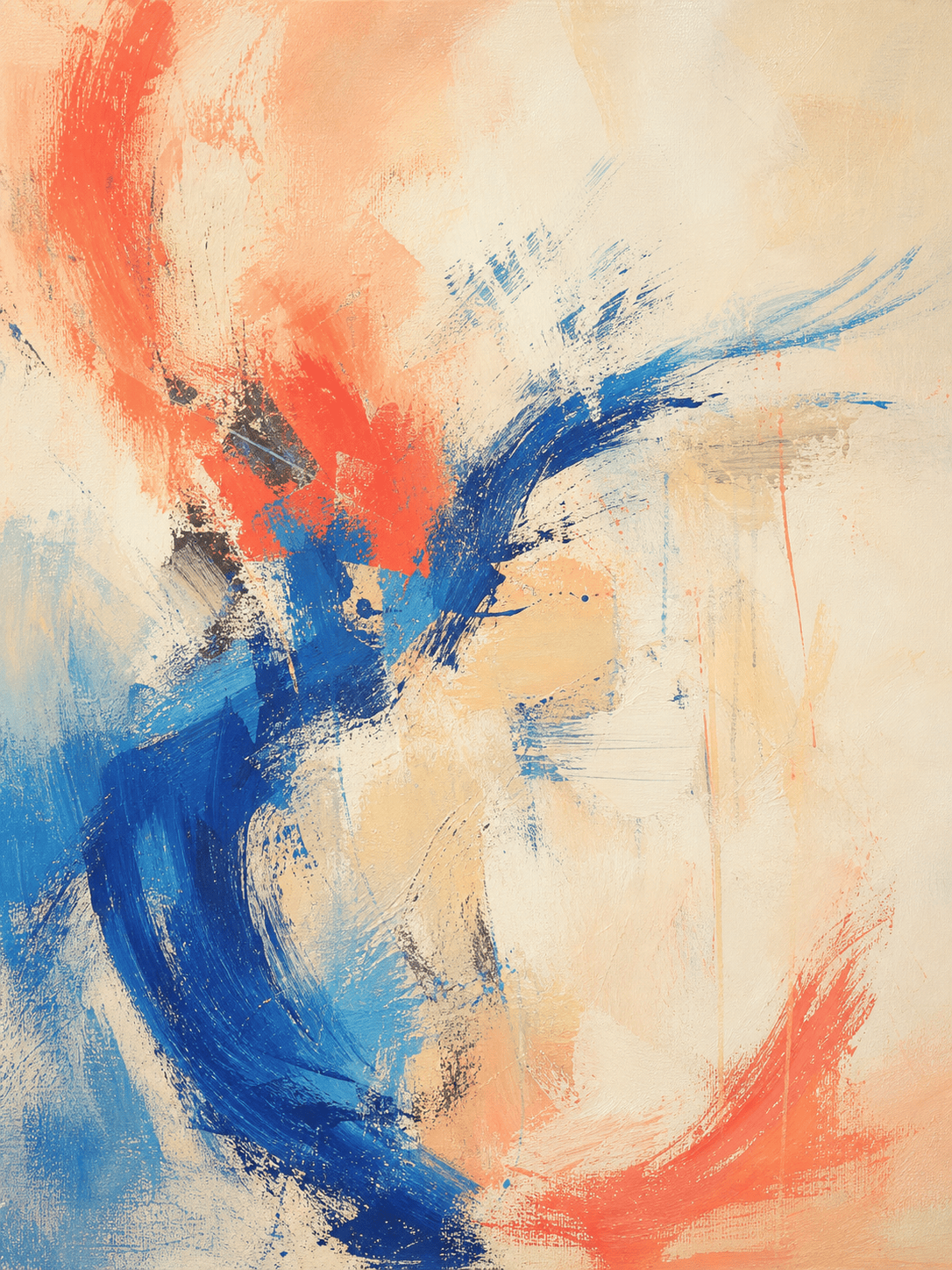 AI abstract expressionist art
