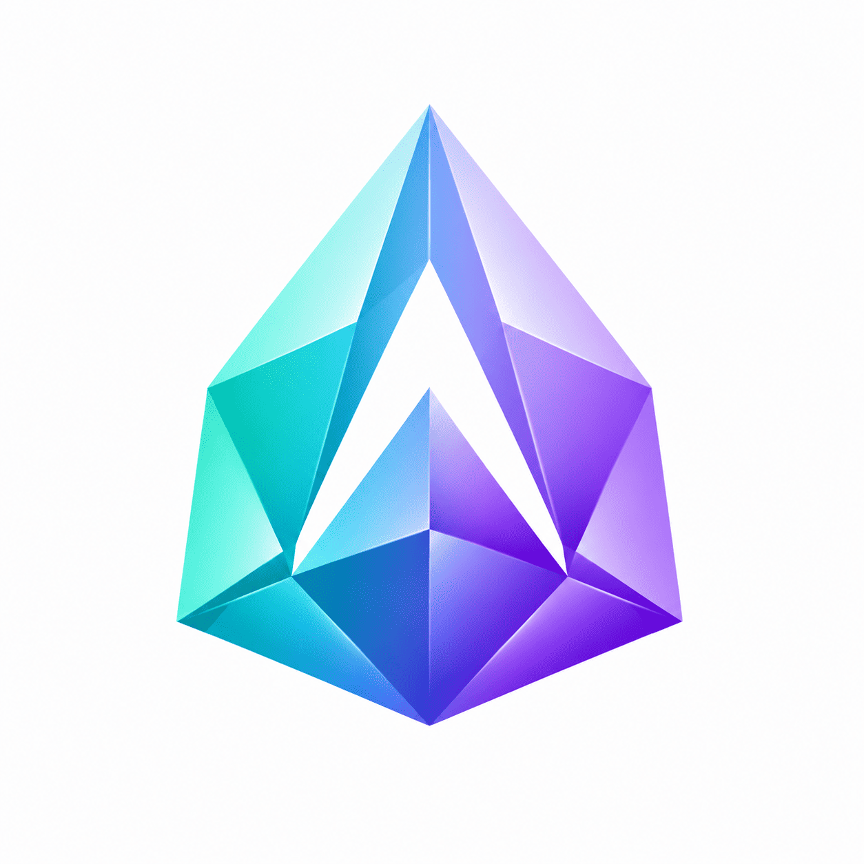 AI abstract startup logo