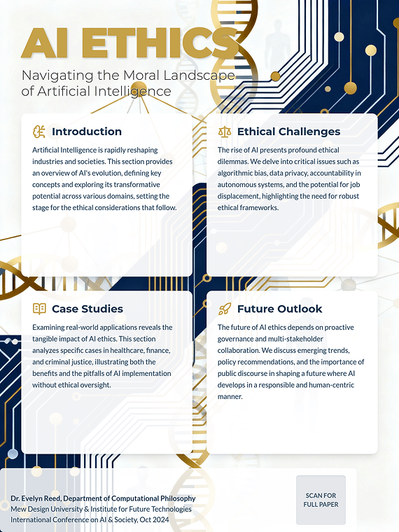 ai academic poster on ai ethics
