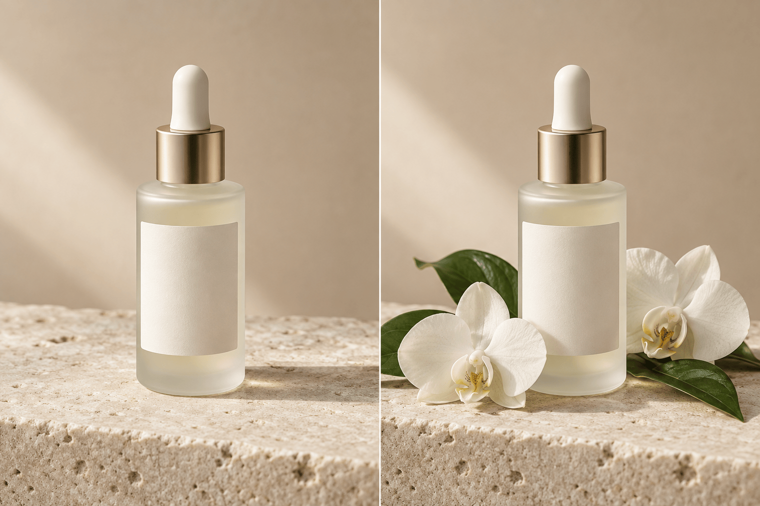 AI floral product photo edit