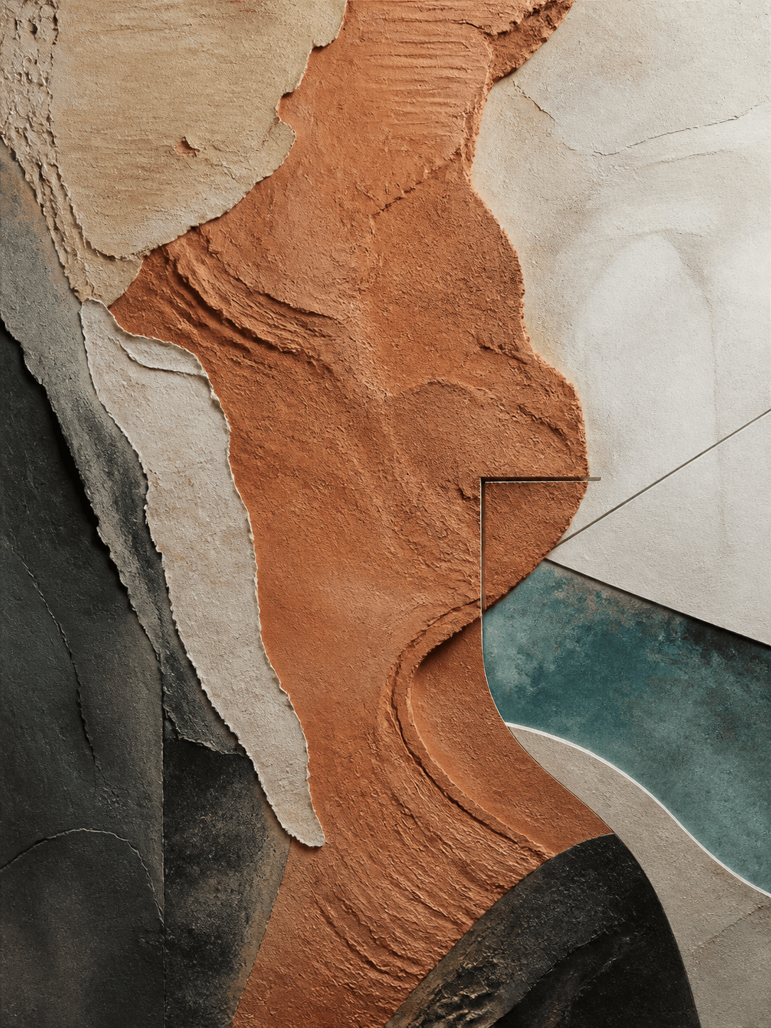 AI abstract wall art