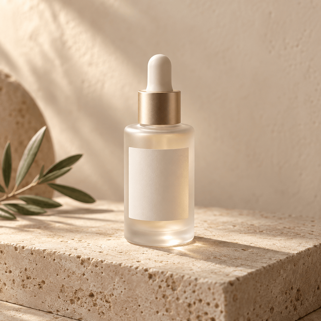 AI product background for skincare