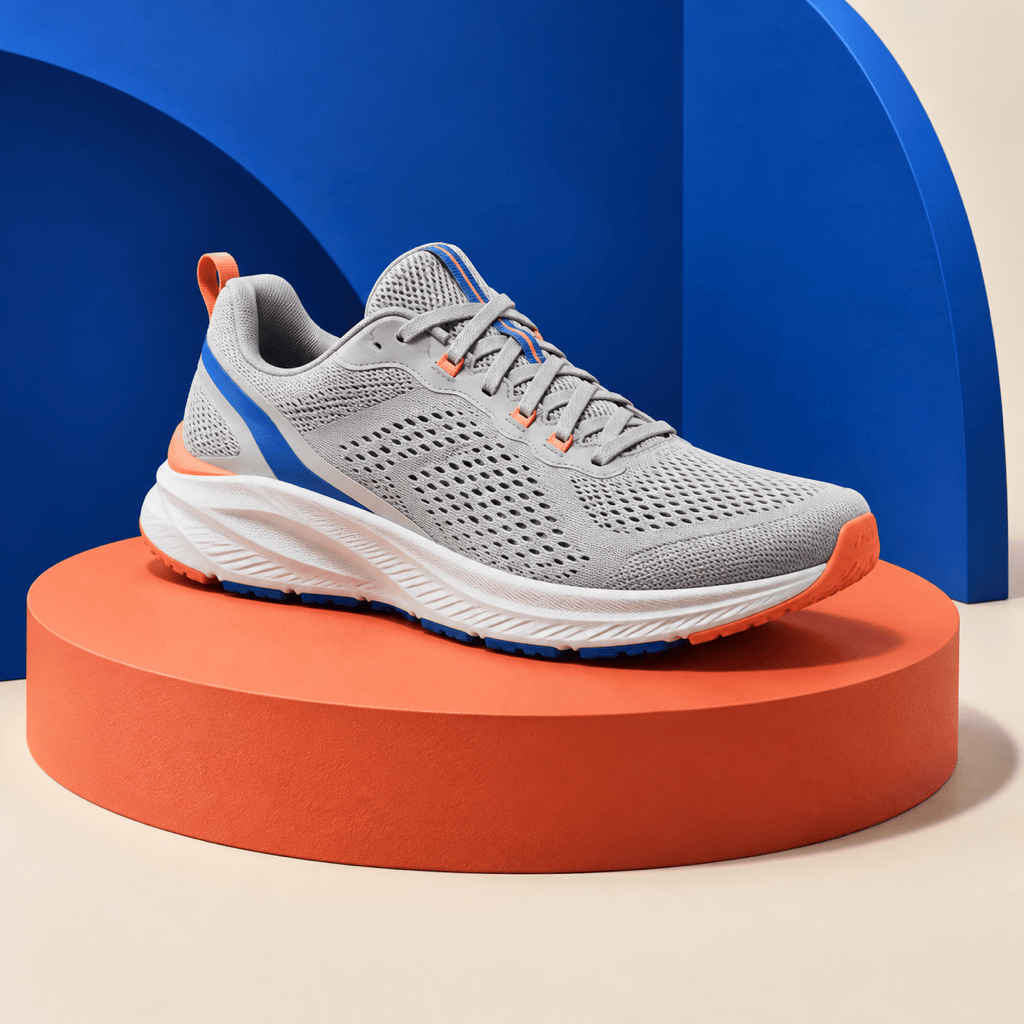 AI ecommerce background for sneakers