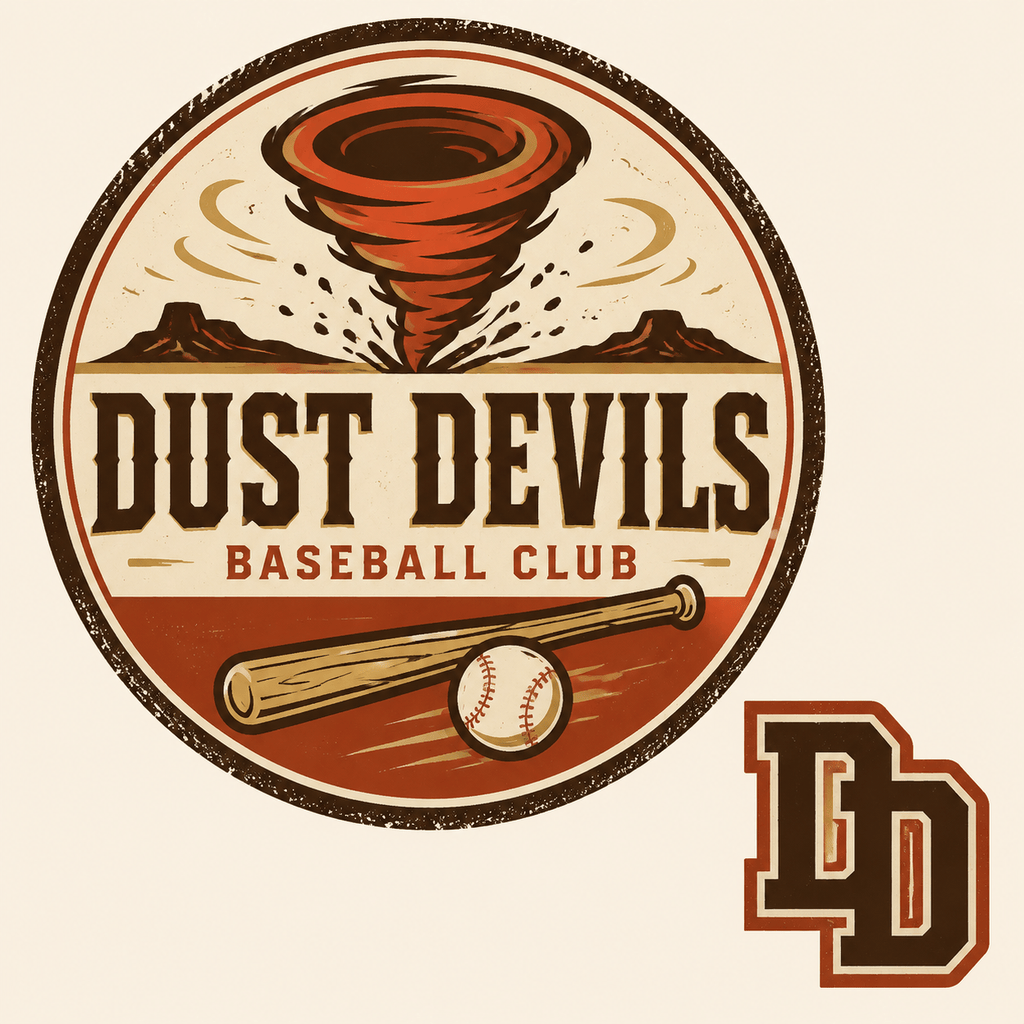vintage baseball badge logo