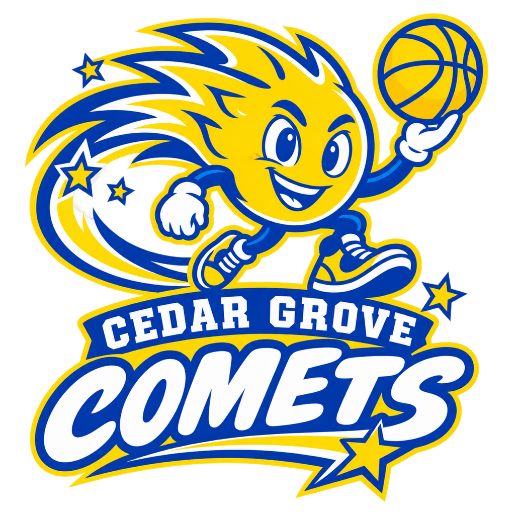 AI youth basketball mascot logo