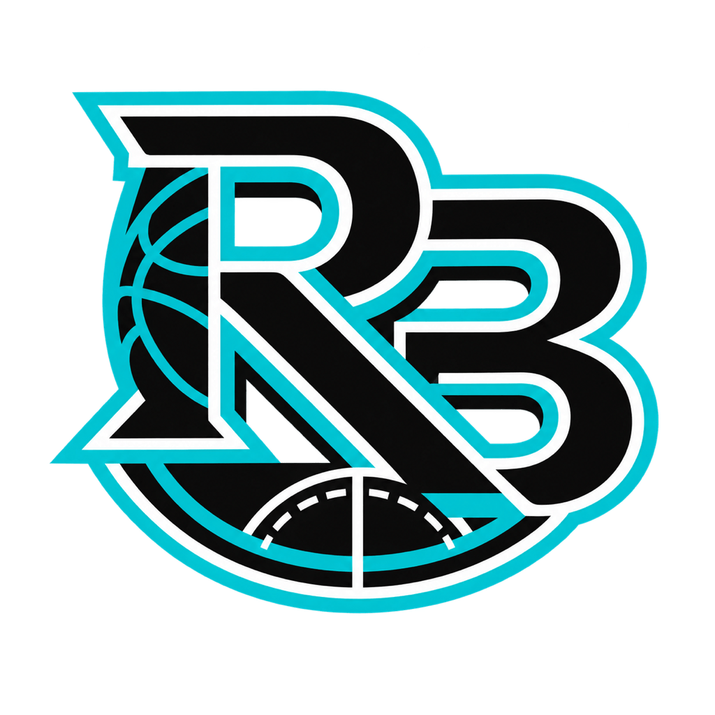 basketball team monogram logo