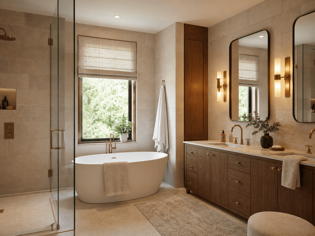 AI spa bathroom remodel