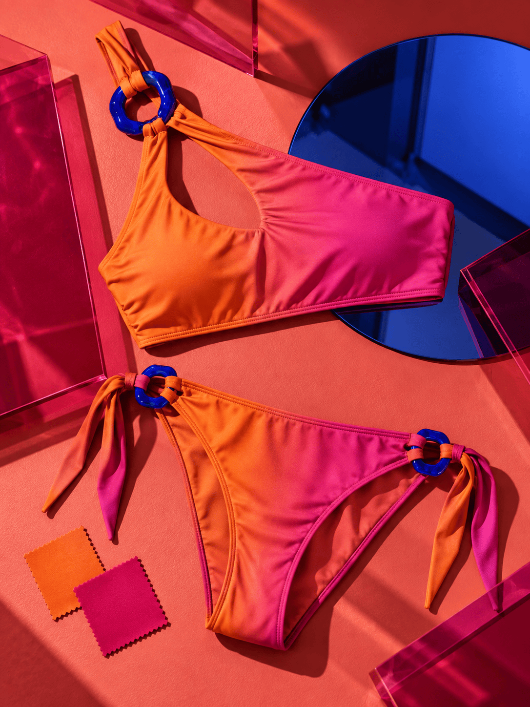 Designer gradient bikini concept
