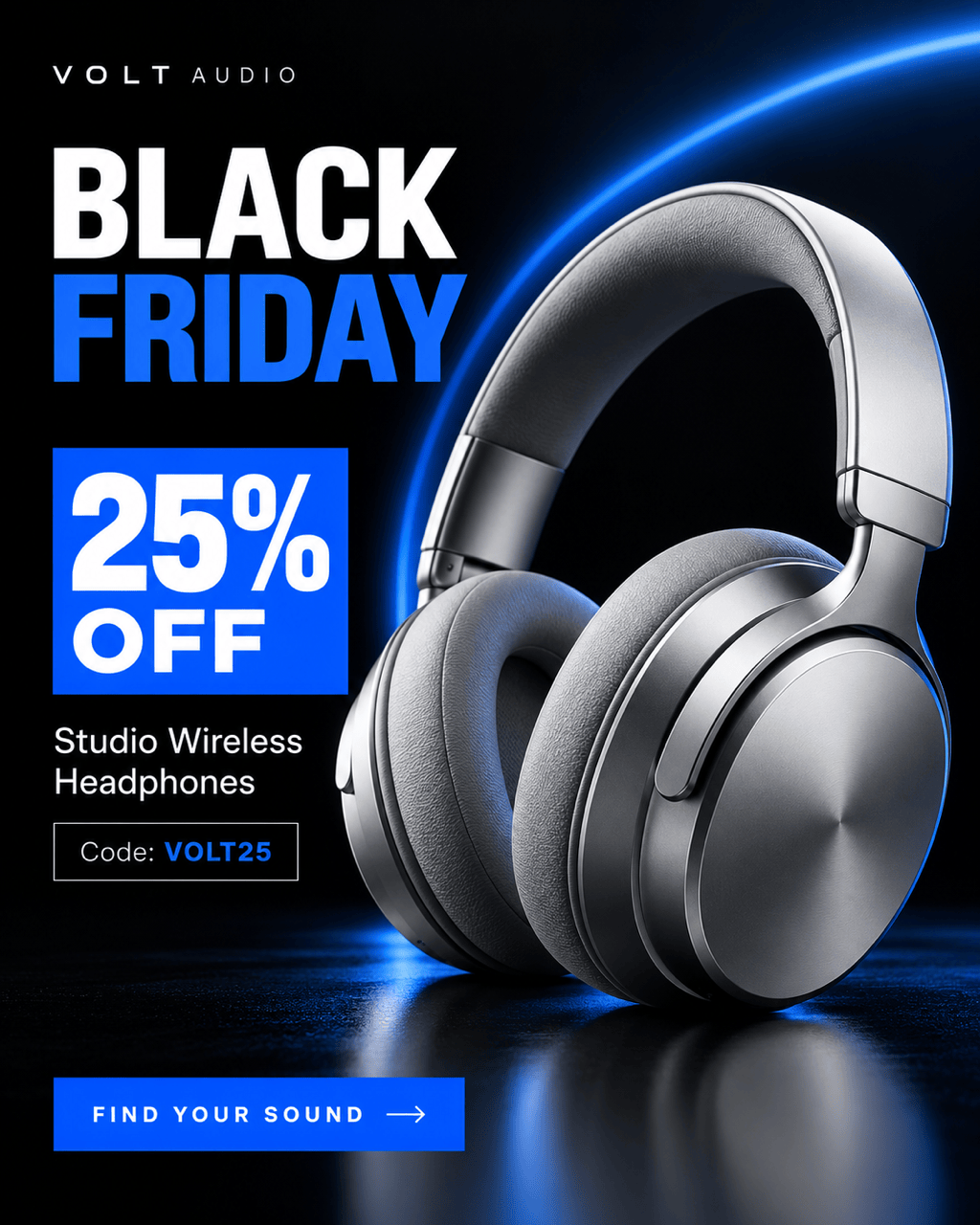 Black Friday electronics deal Facebook post