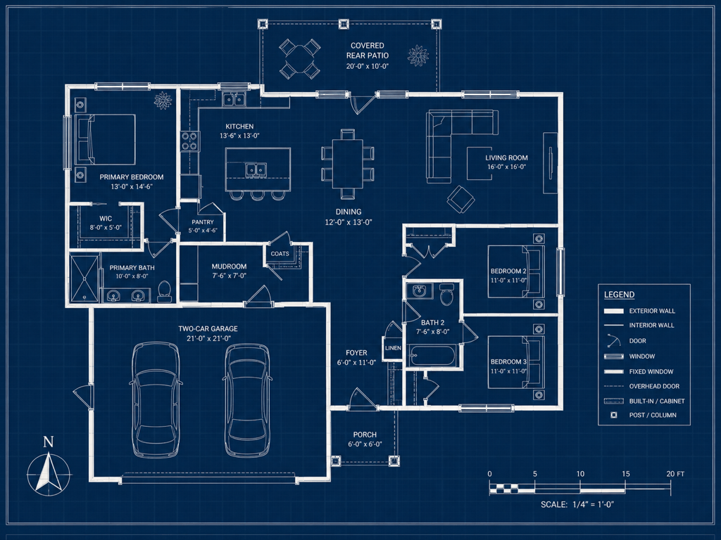AI house blueprint generator