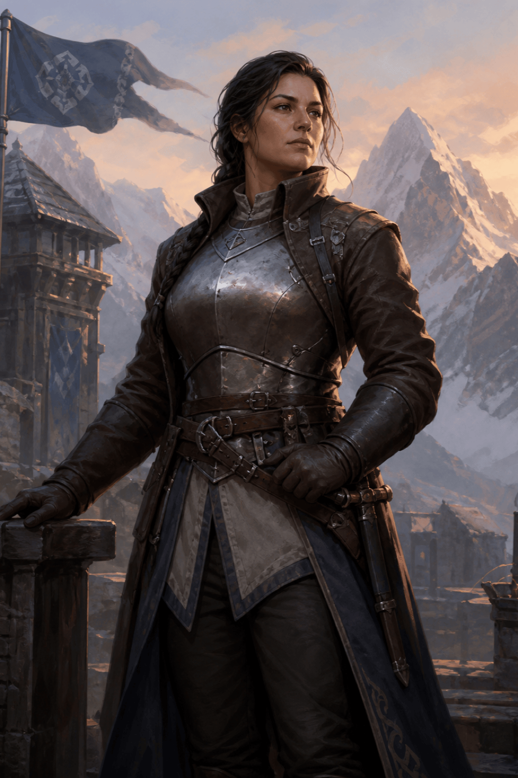 AI bust generator fantasy character