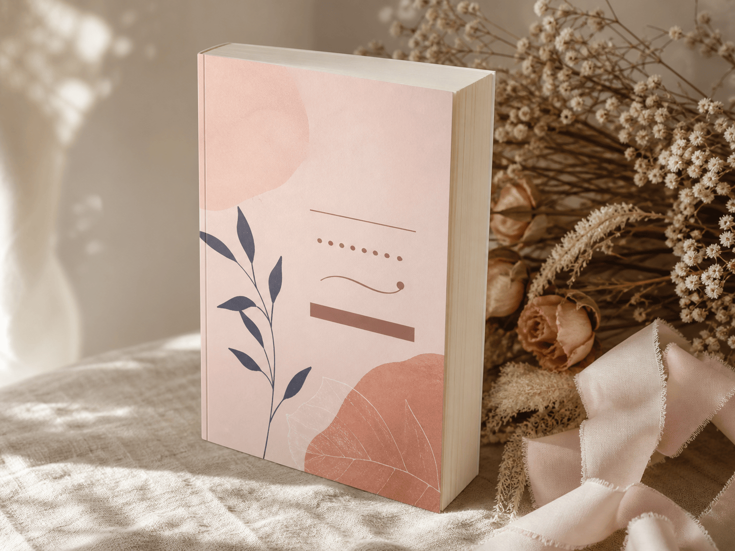 AI paperback cover mockup