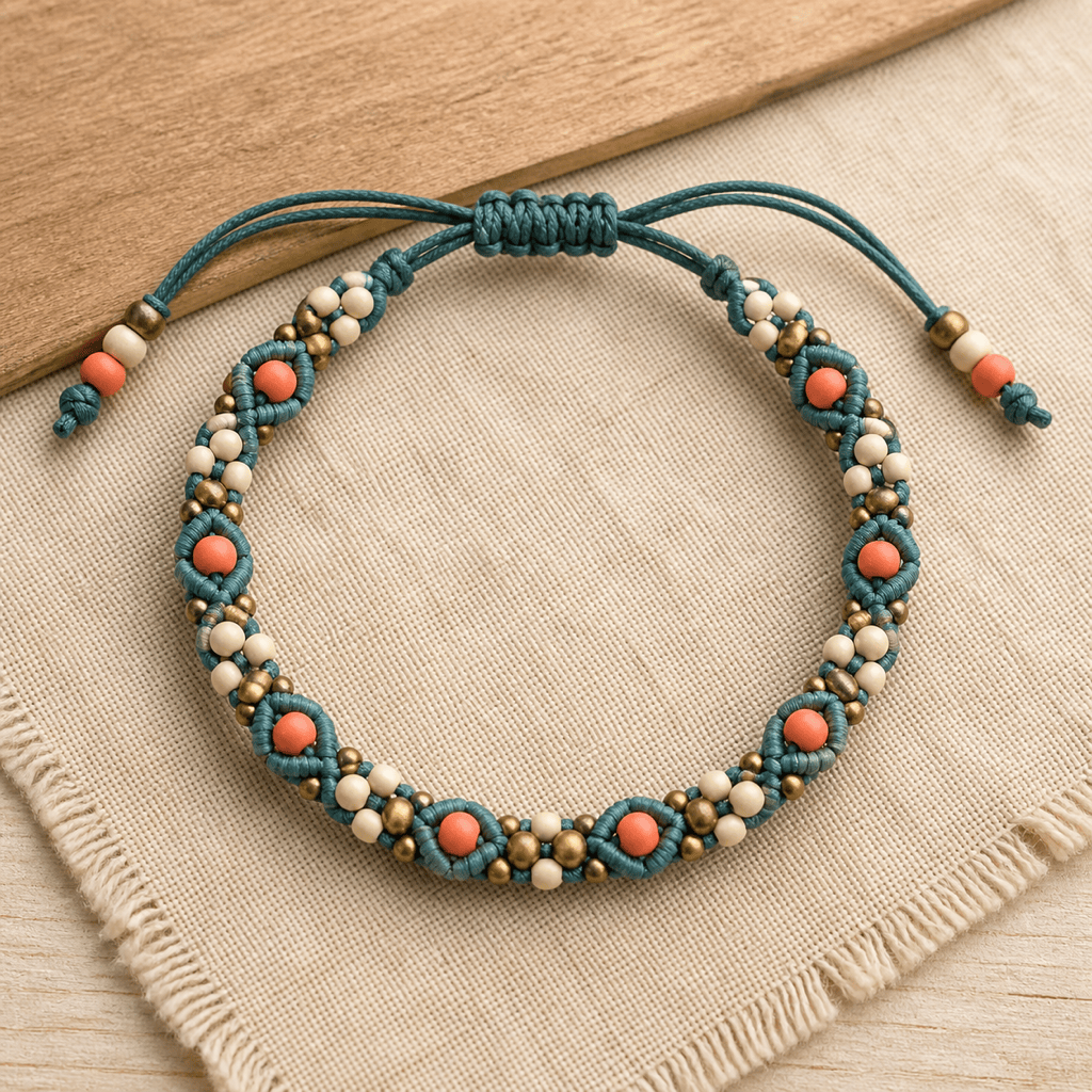 Beaded bracelet design idea