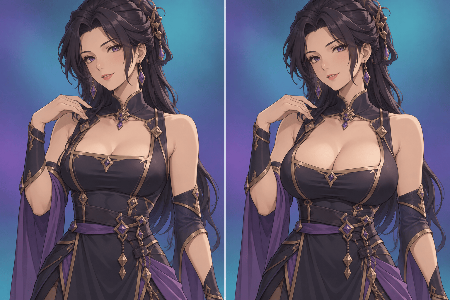 ai breast generator anime comparison