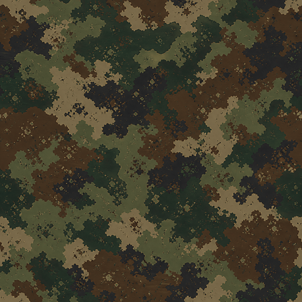 woodland AI camouflage pattern