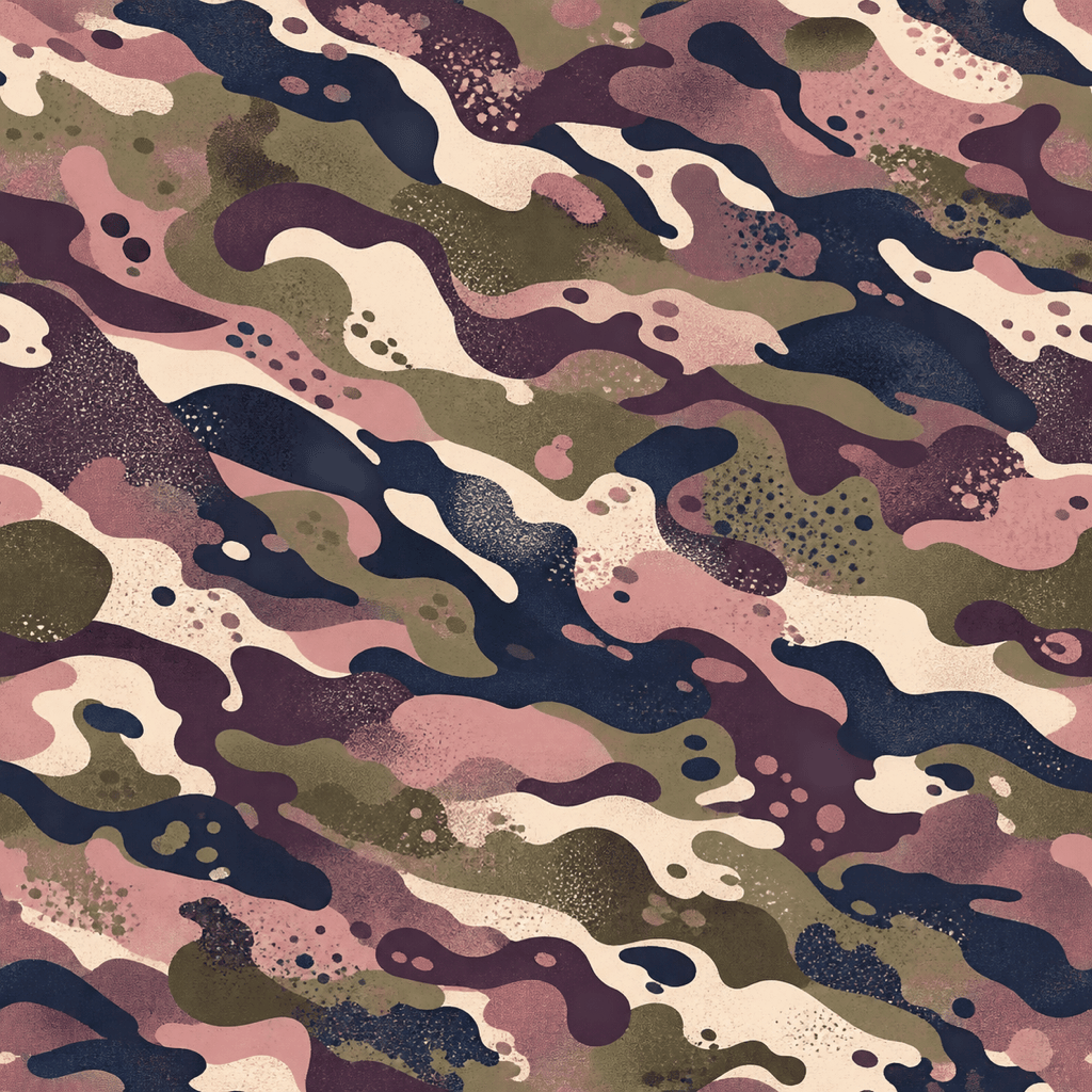 fashion camo pattern design