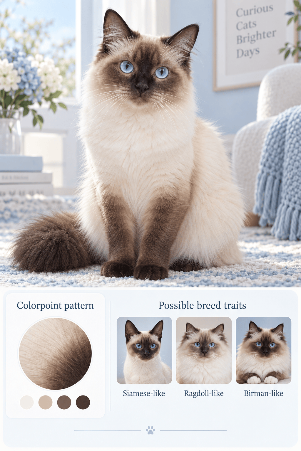 colorpoint cat breed match
