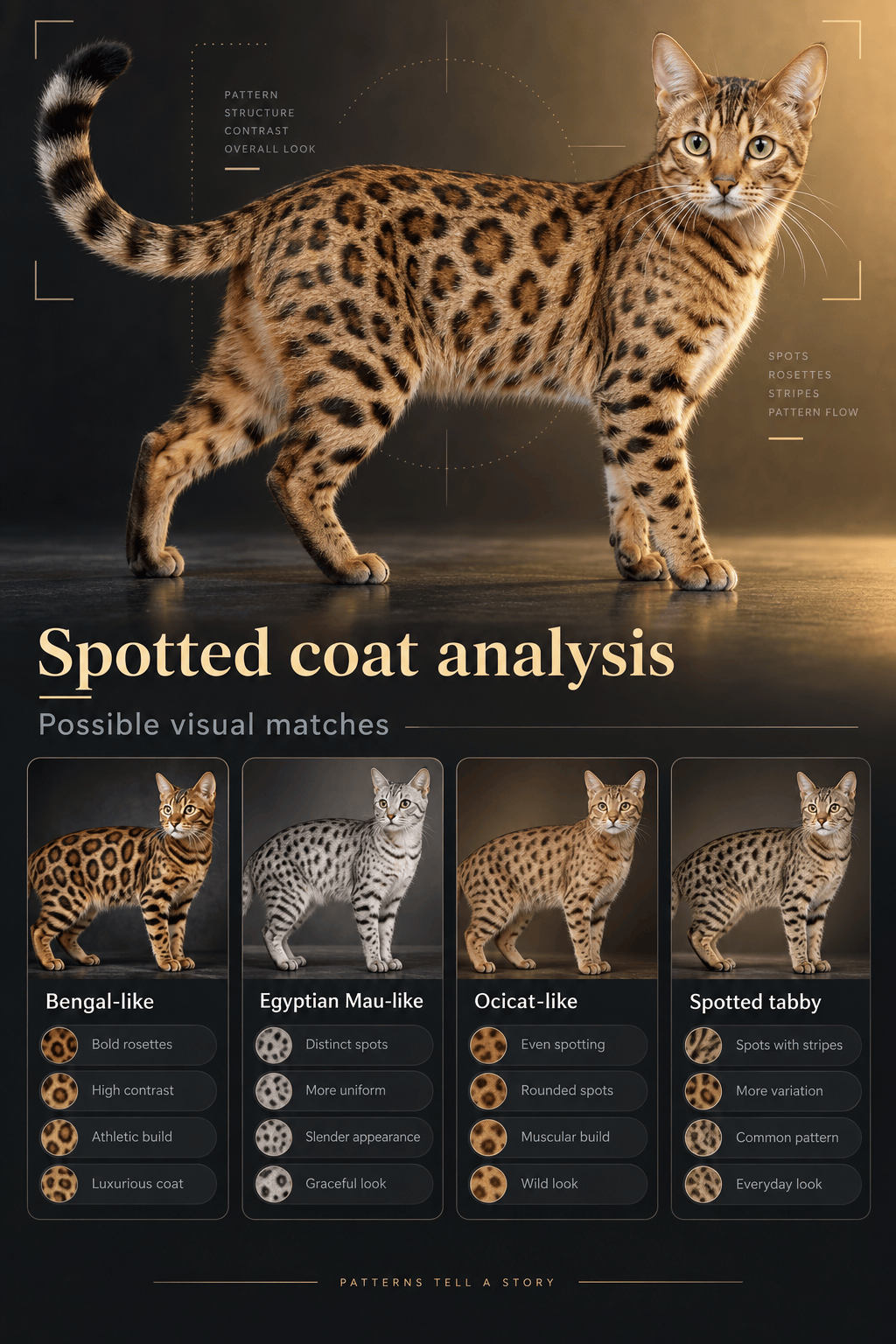 spotted cat breed identifier