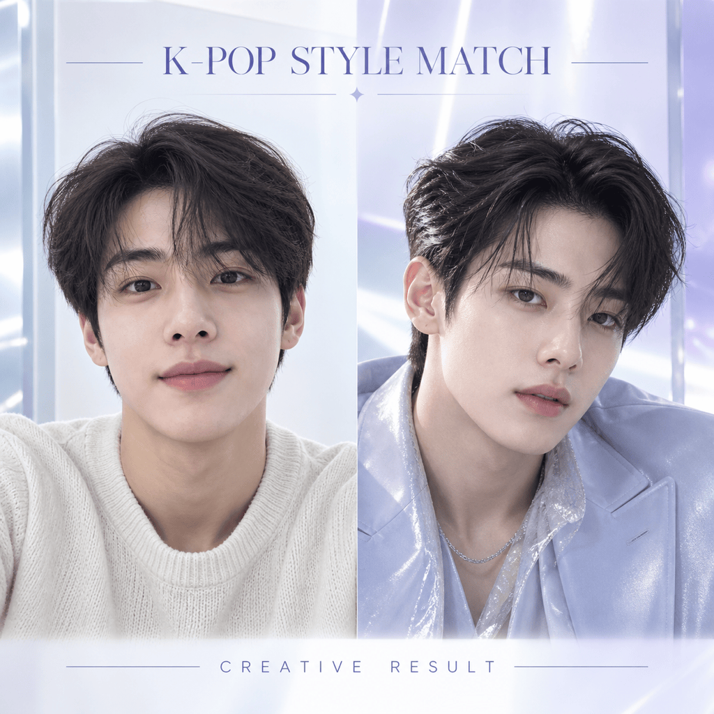 K-pop celebrity look alike