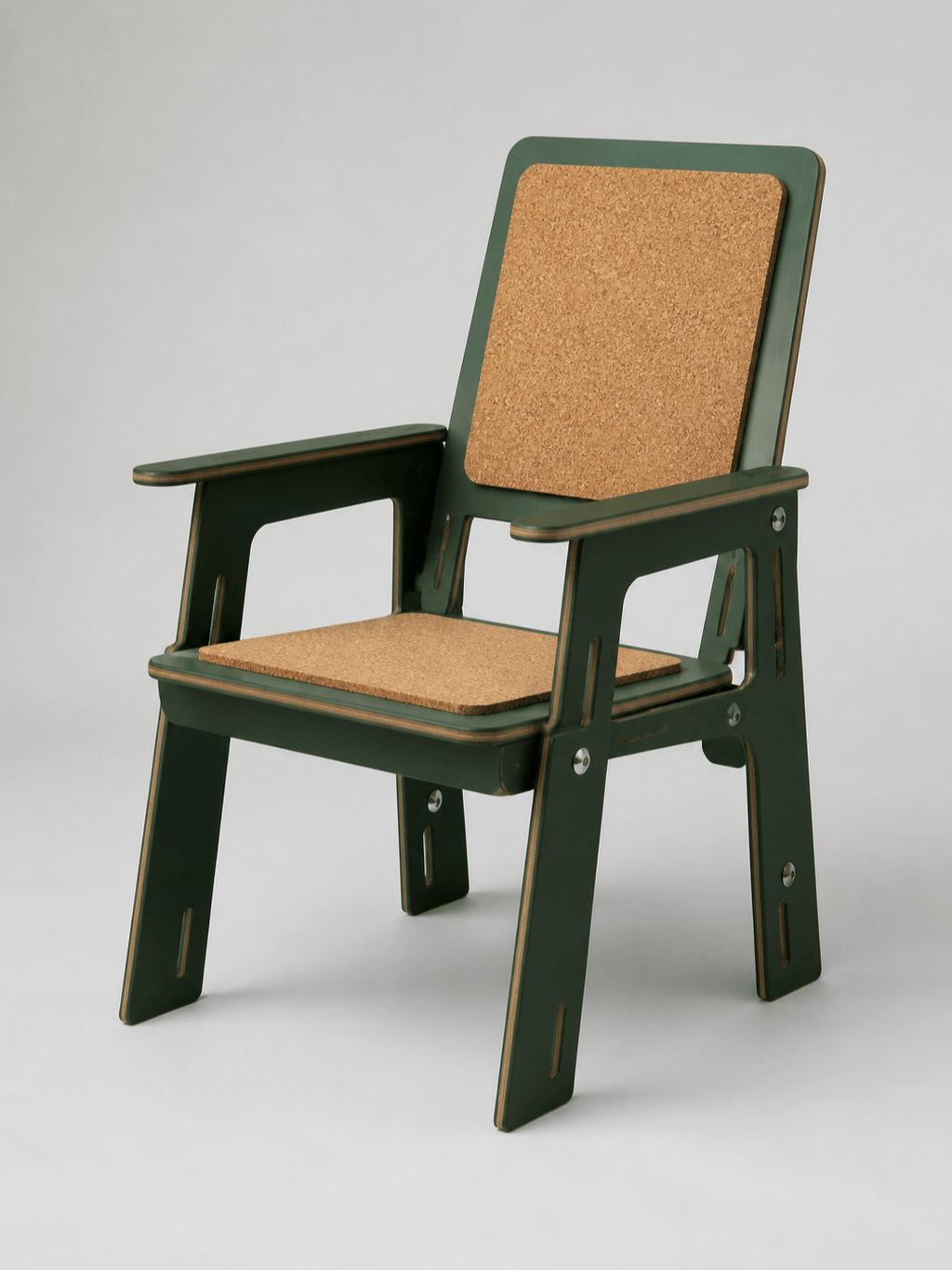 Flat pack outdoor chair