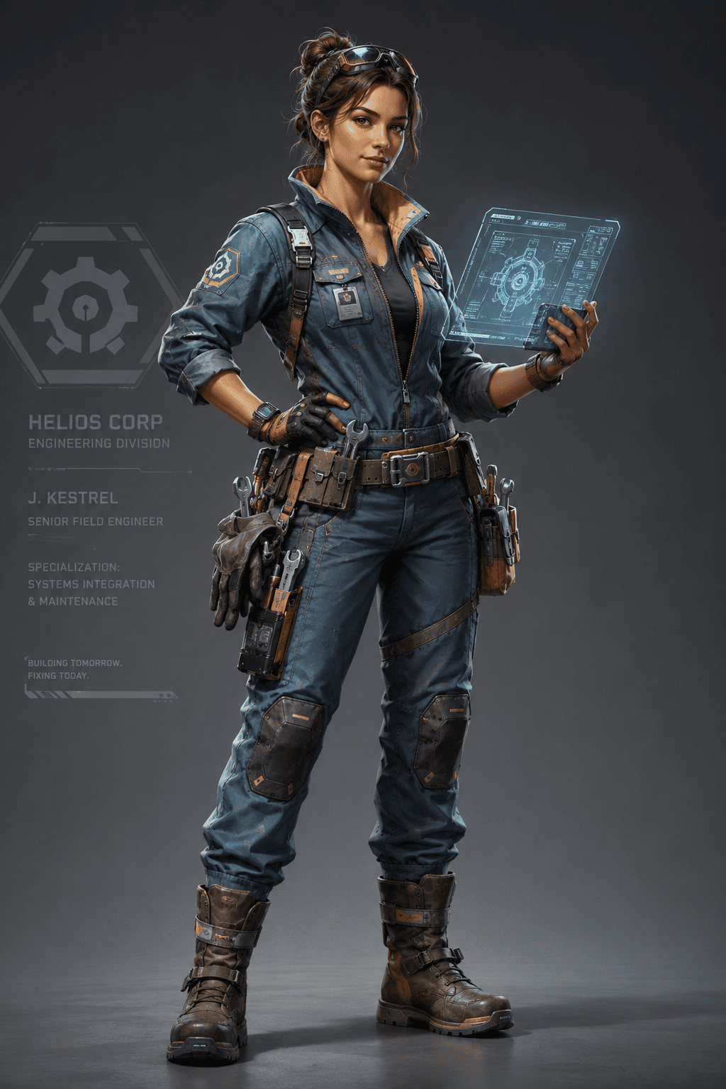 game character design sample