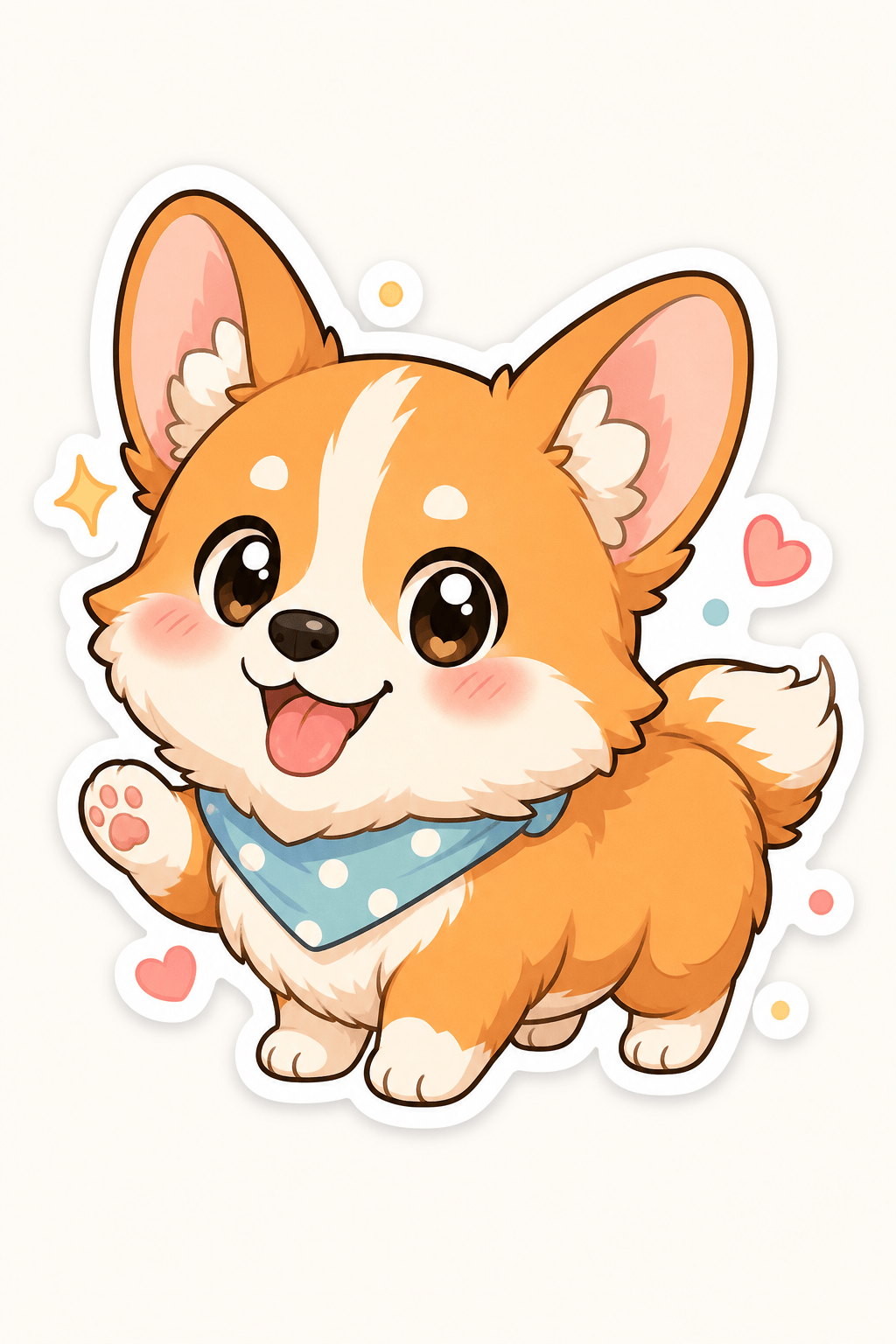 ai kawaii character art