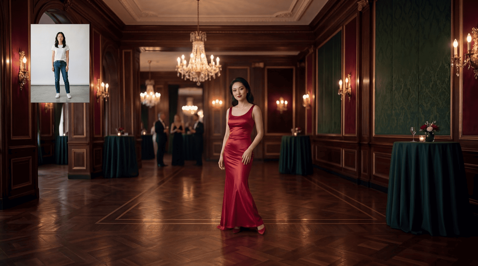 ai change clothes from text prompts