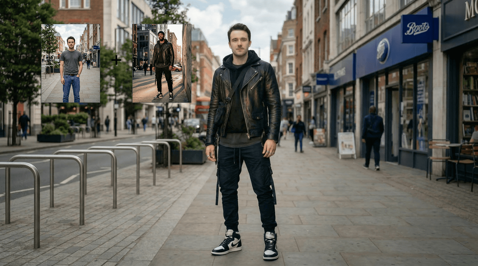 ai clothes swap between people