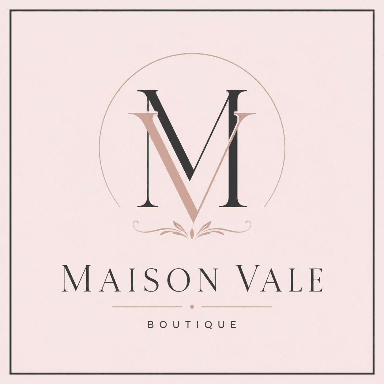 clothing brand monogram