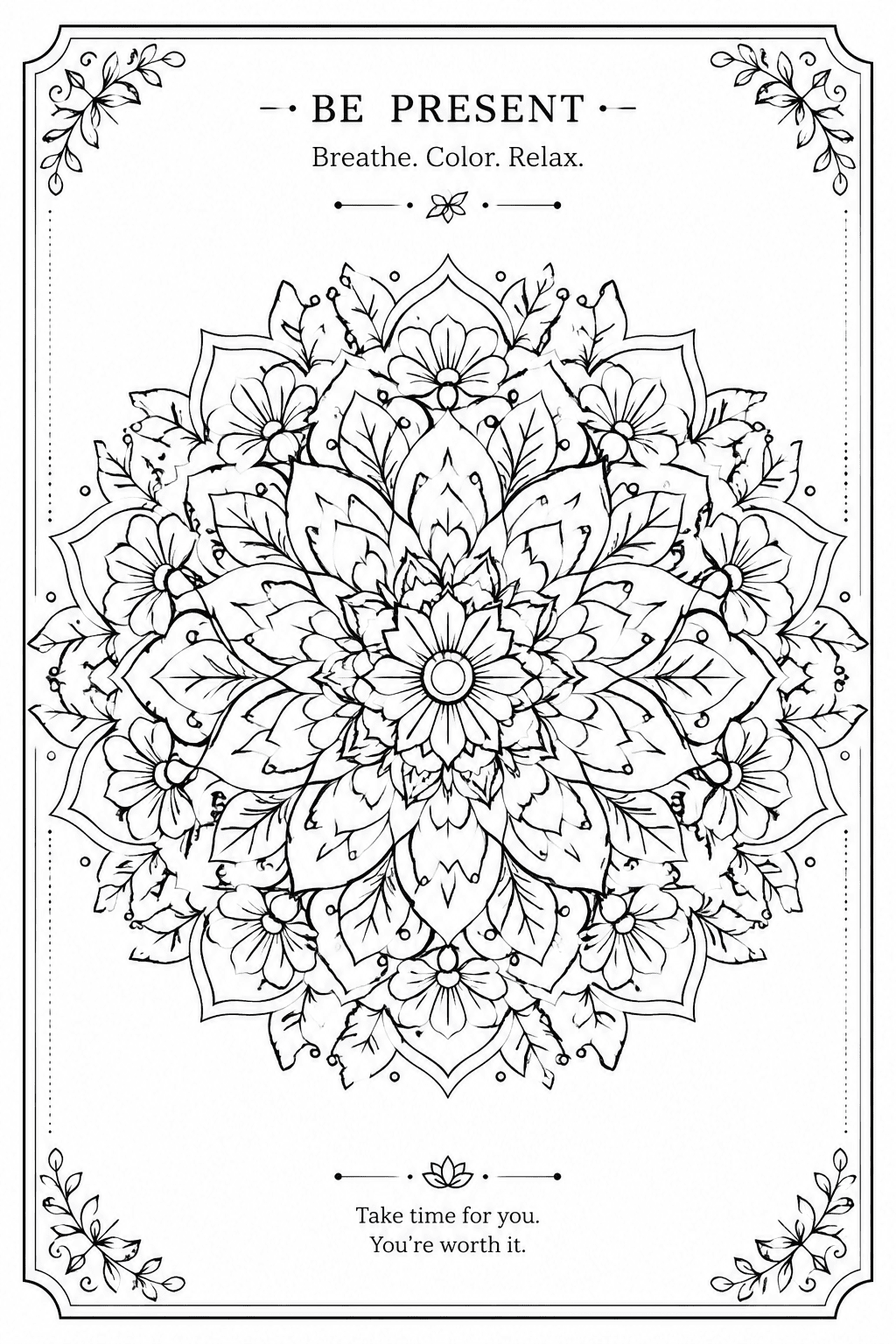 AI Coloring Page Generator example 2