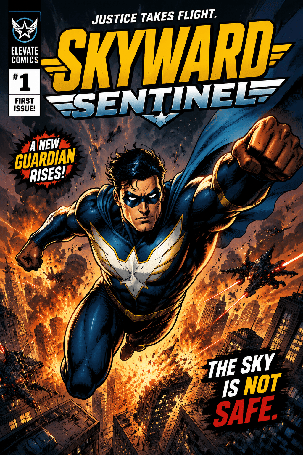 AI Comic Cover Generator example 1