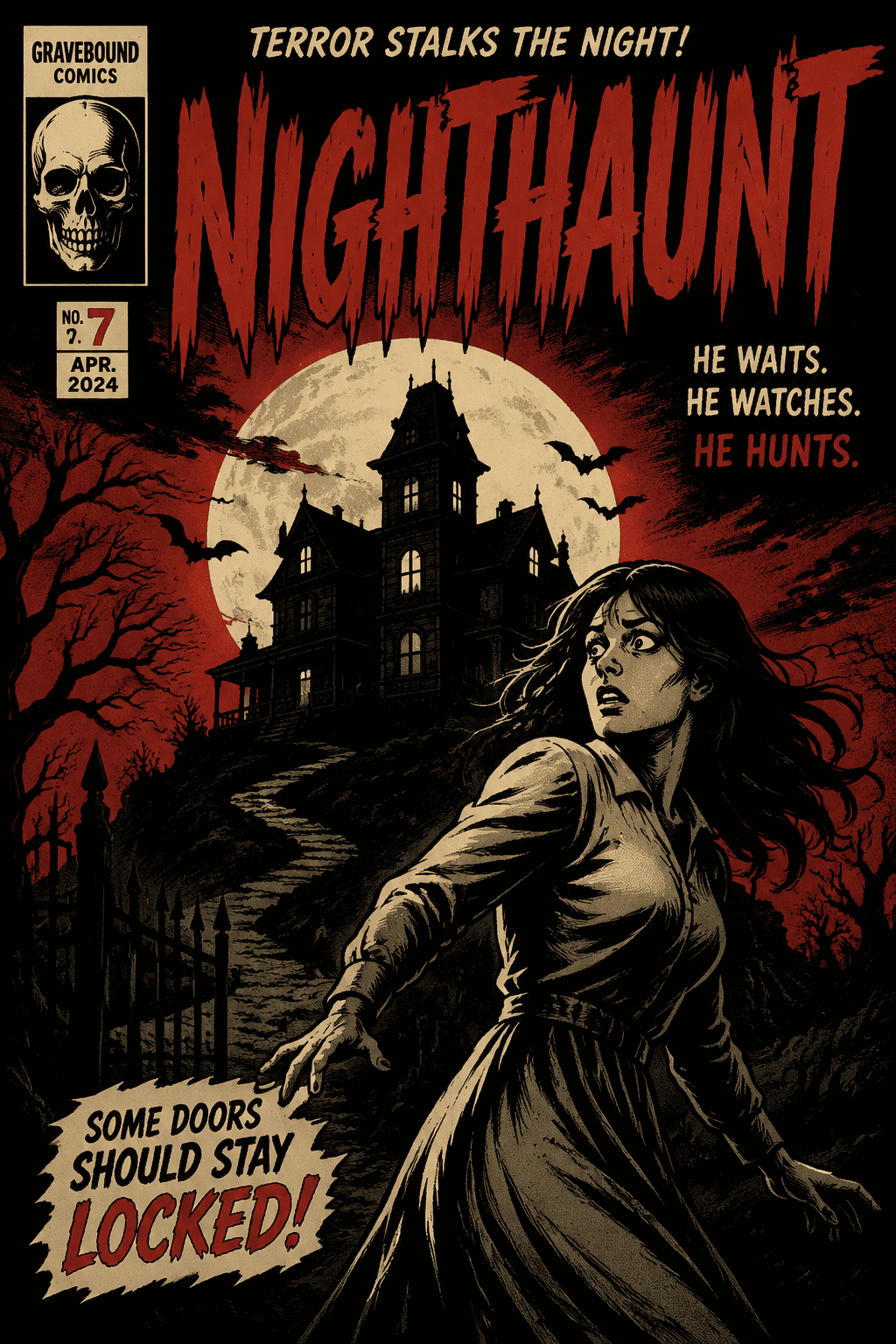 AI Comic Cover Generator example 4
