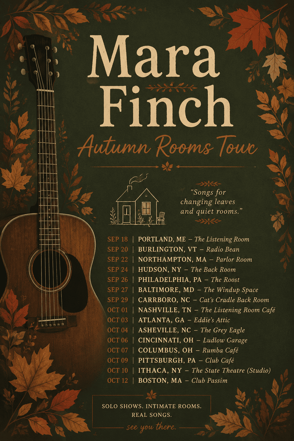 music event poster
