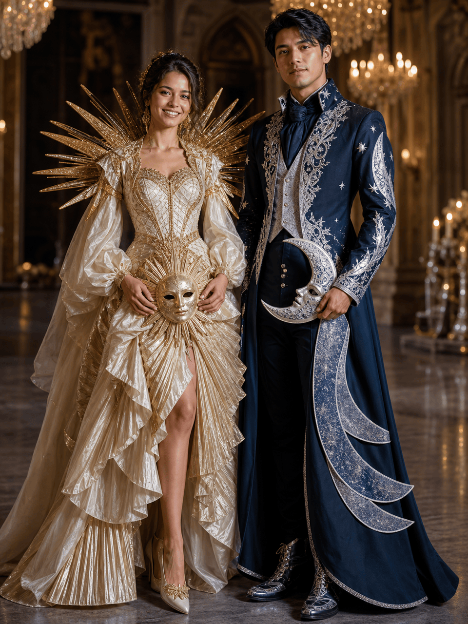 AI couple costume idea
