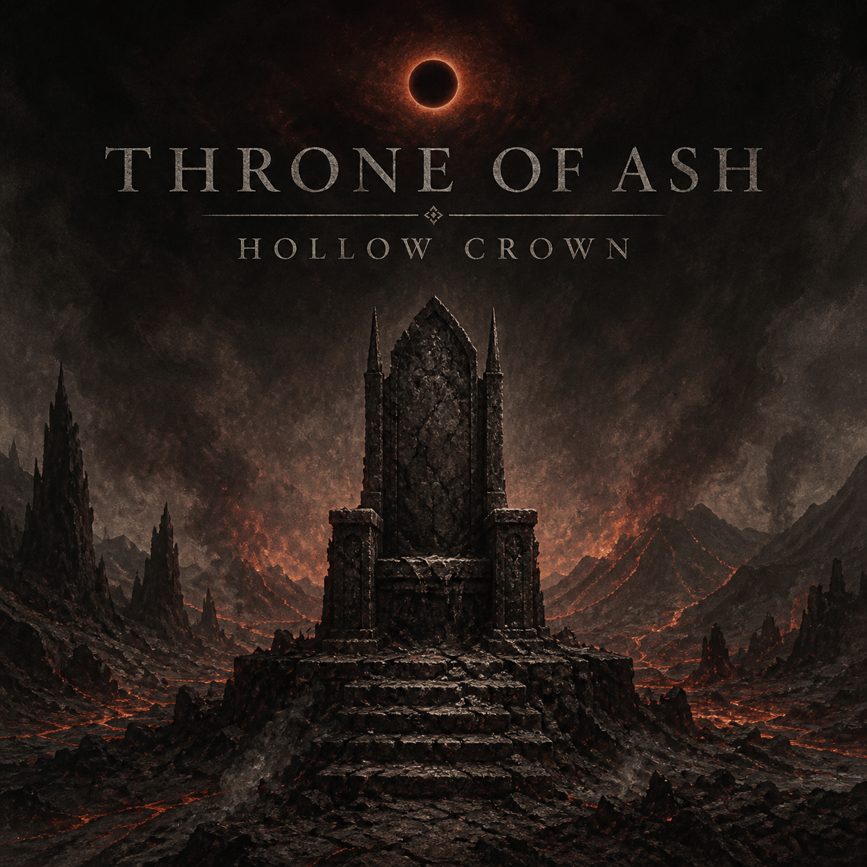 AI metal album cover
