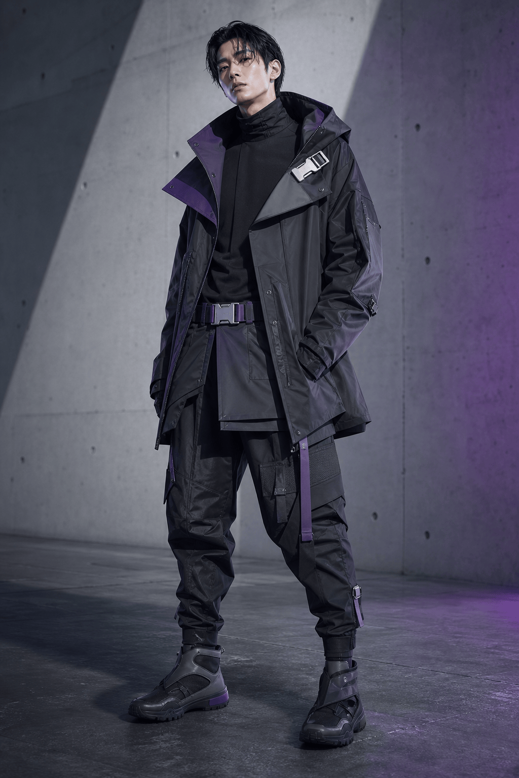Cyberpunk character outfit