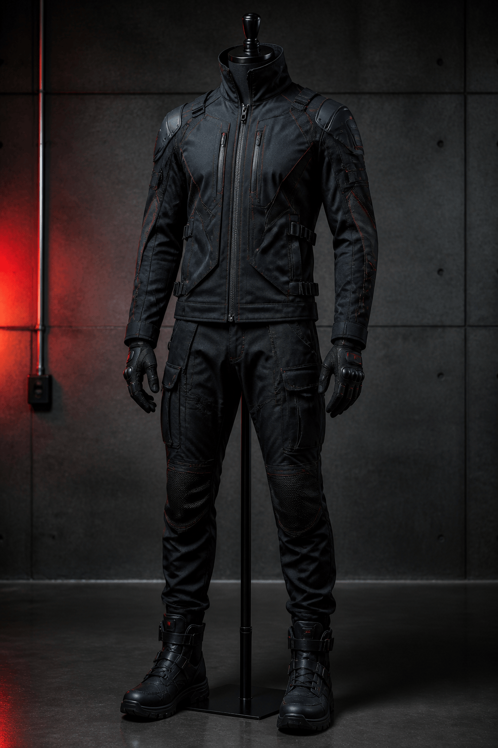Cyberpunk utility outfit