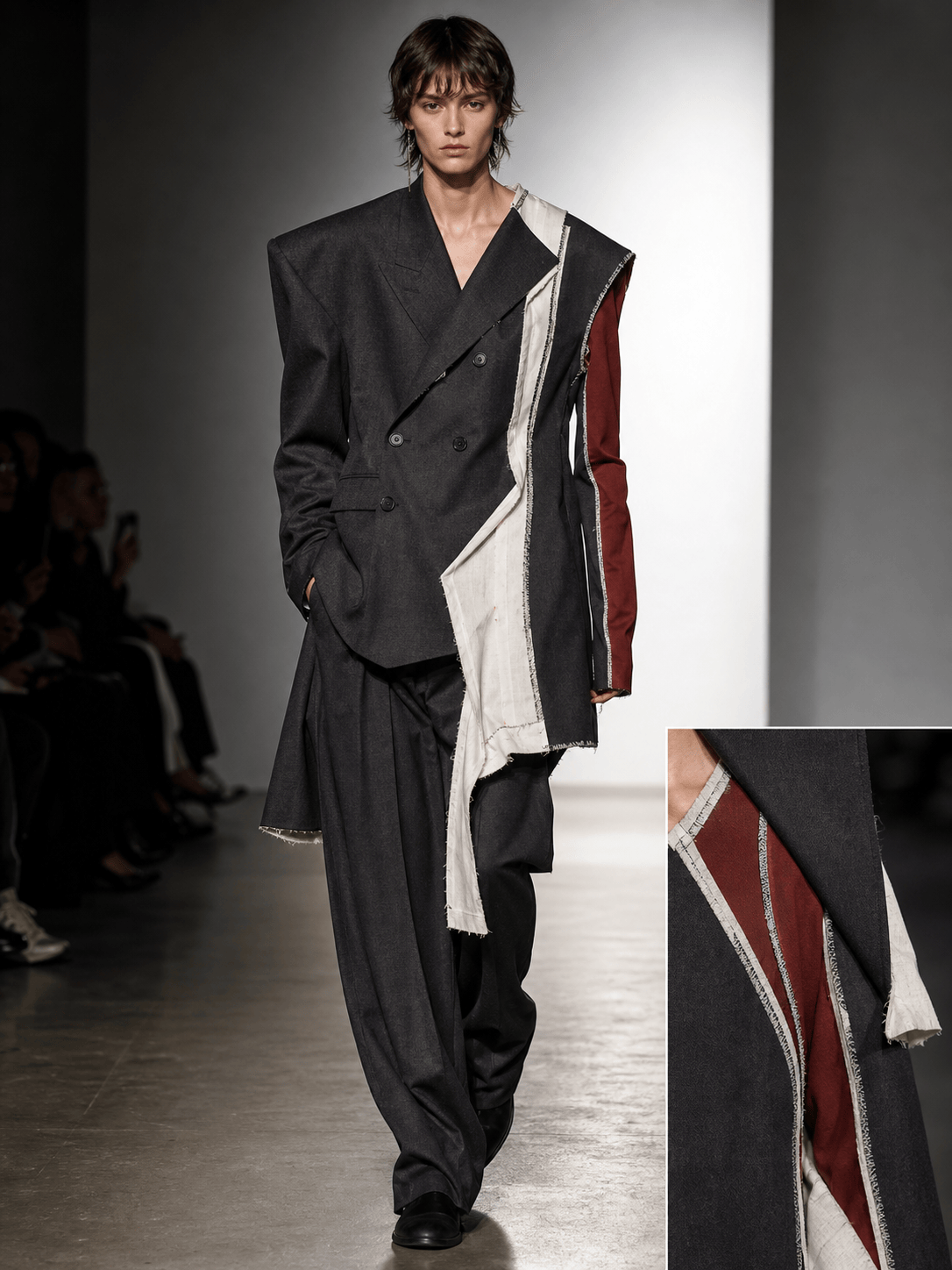 AI deconstructivist tailoring design