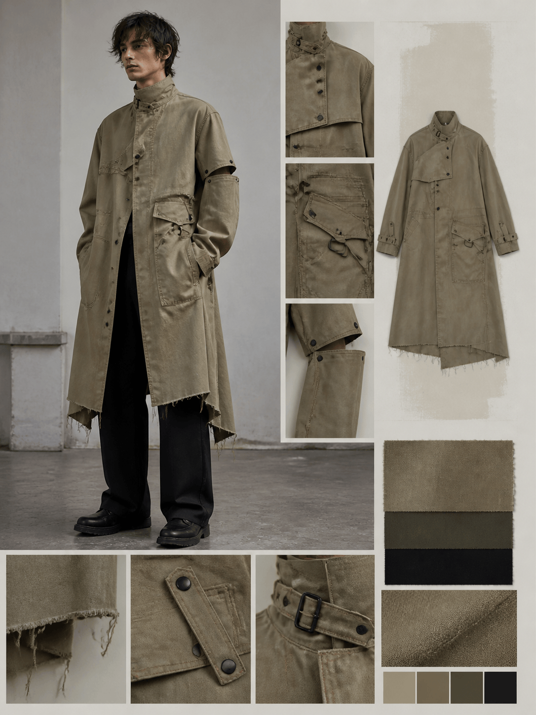 AI asymmetric fashion design