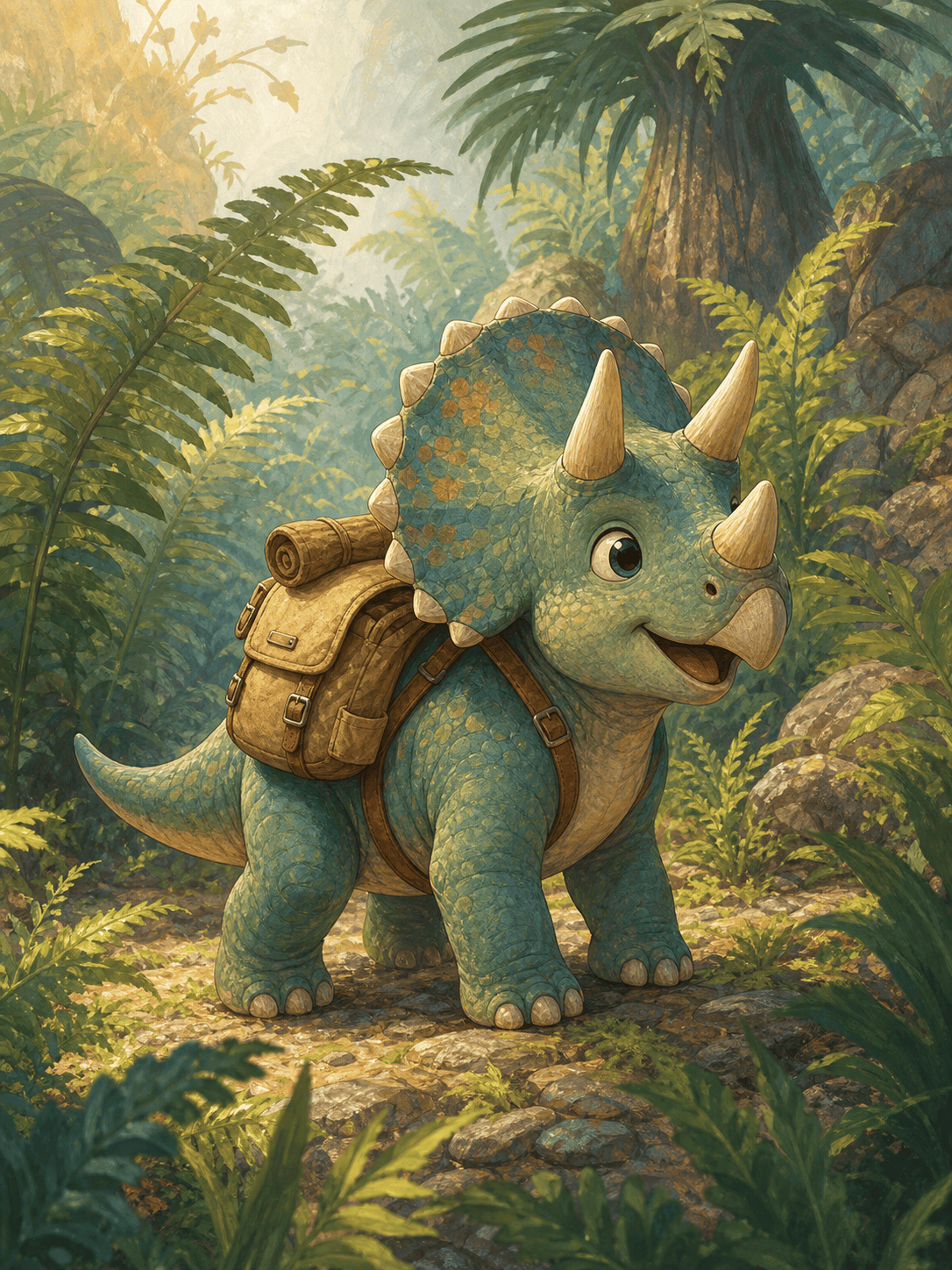 Cute dinosaur image generator