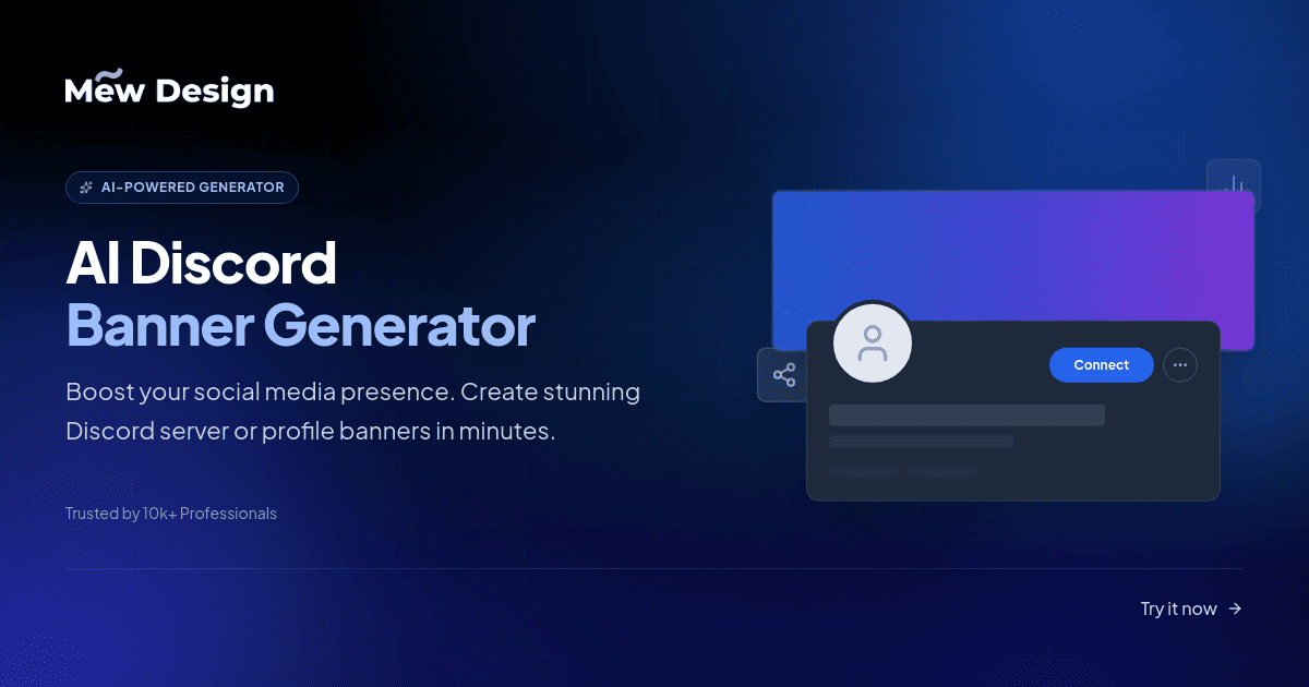 Generatore di Banner Discord con IA